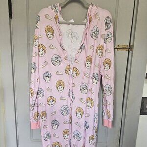 Cakeworthy The Golden Girls One Piece Pink Pajamas LG